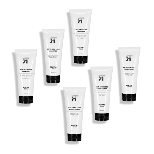 Pack Anticaída de Cabello - 3 Champús y 3 Acondicionadores