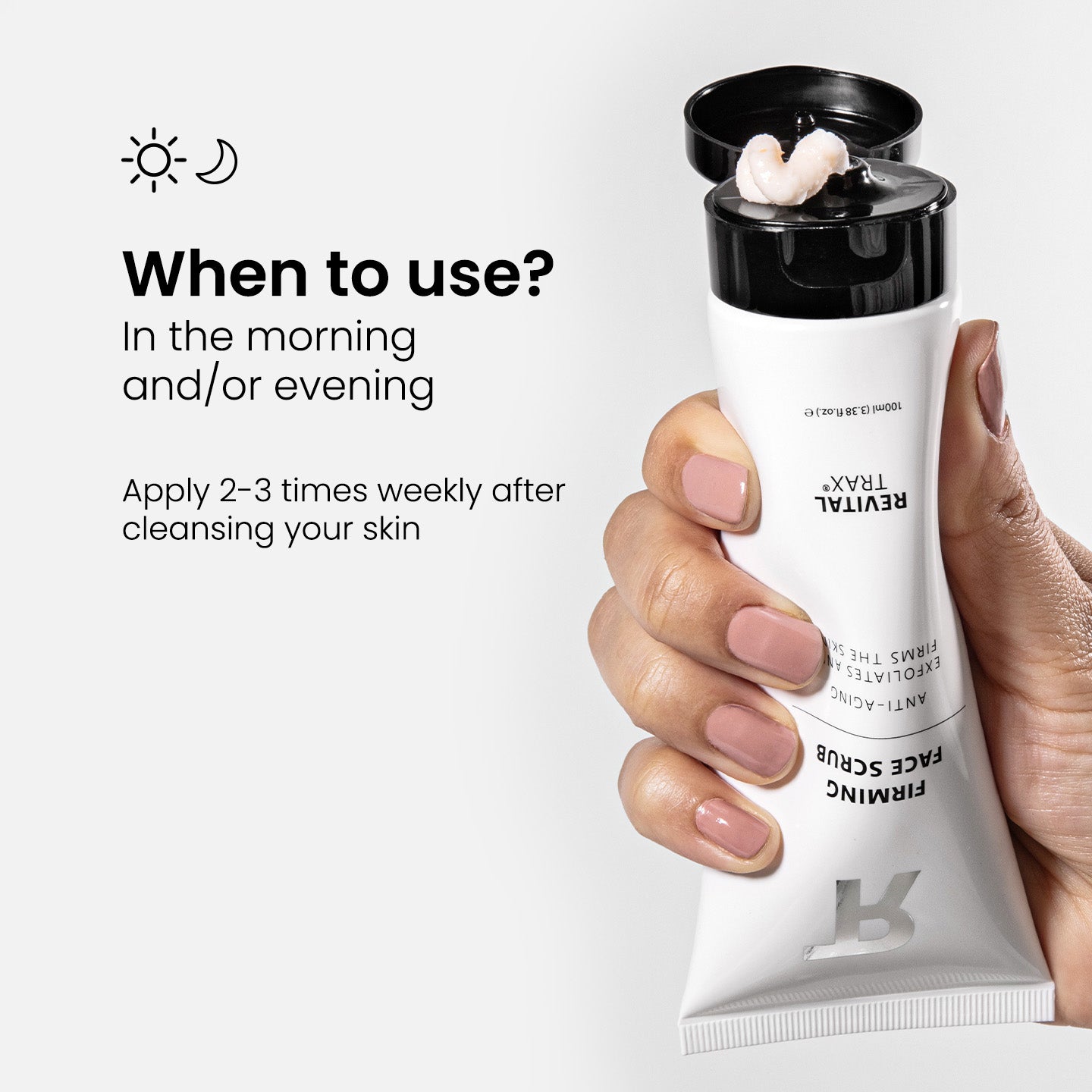 Exfoliante facial reafirmante