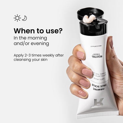 Exfoliante facial reafirmante