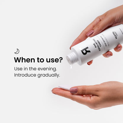 Tónico exfoliante con 7% de AHA