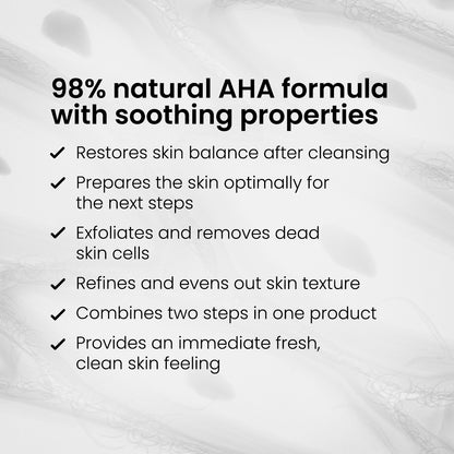 Tónico exfoliante con 7% de AHA