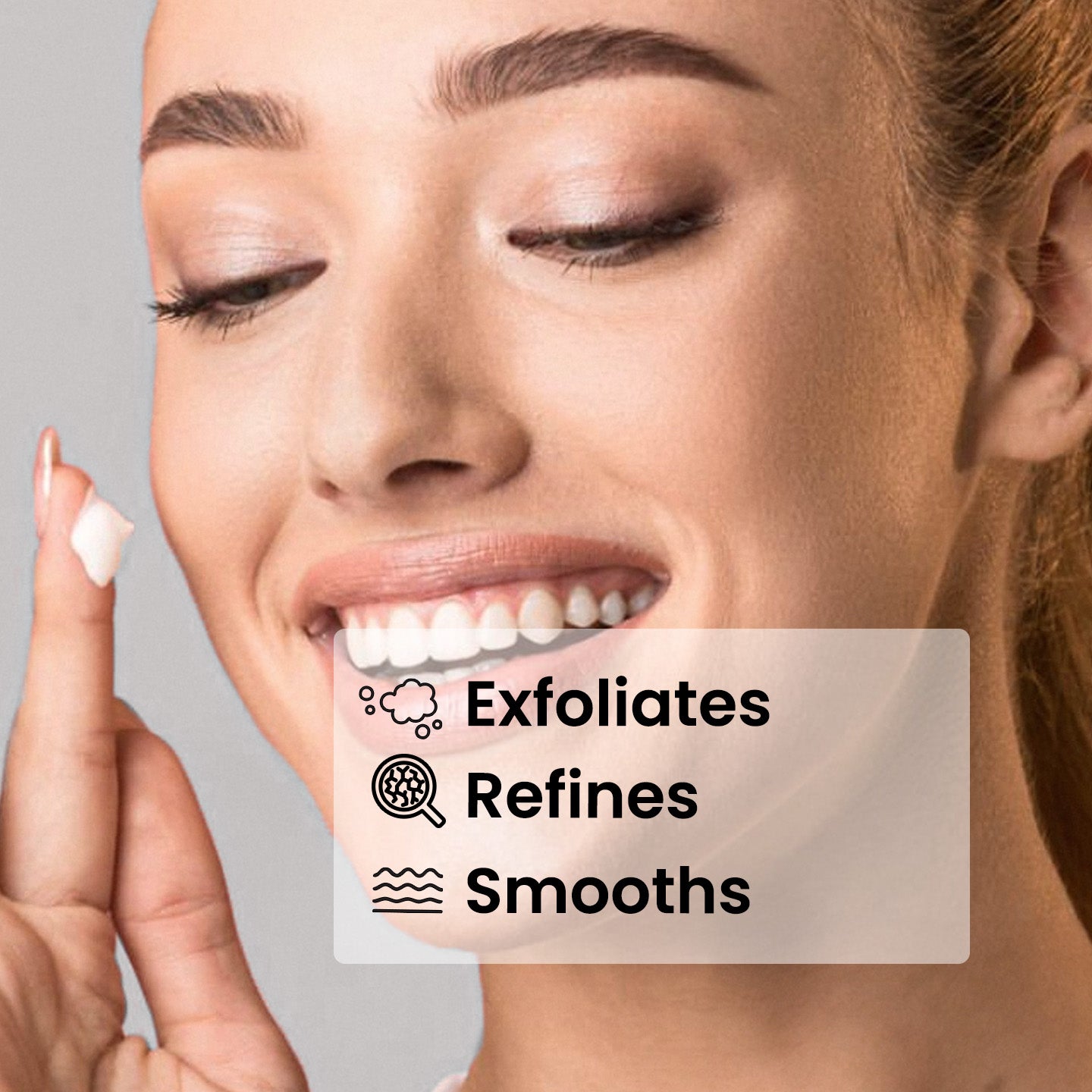Loción exfoliante con 8% de AHA