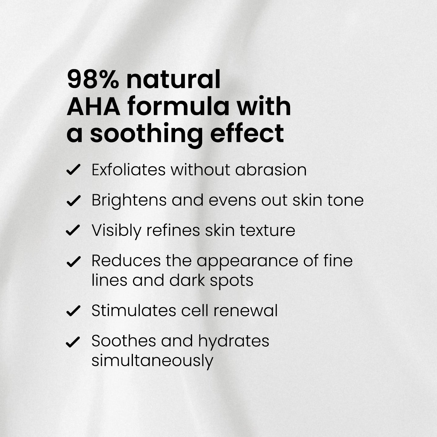 Loción exfoliante con 8% de AHA