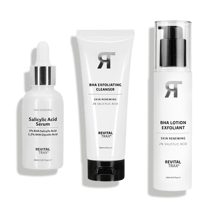 Set BHA: Limpiador + Suero + Loción Exfoliante