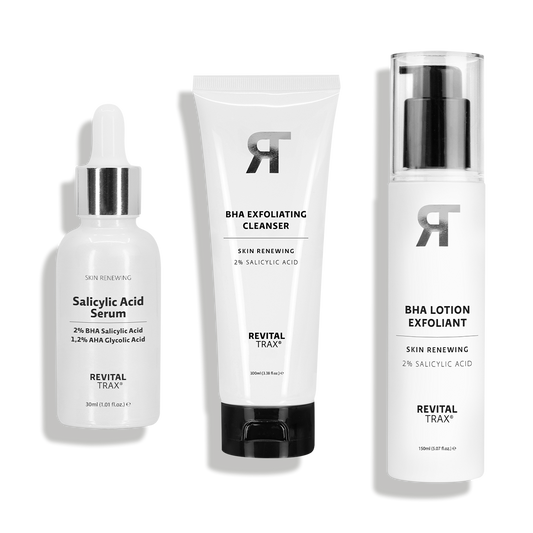 Set BHA: Limpiador + Suero + Loción Exfoliante