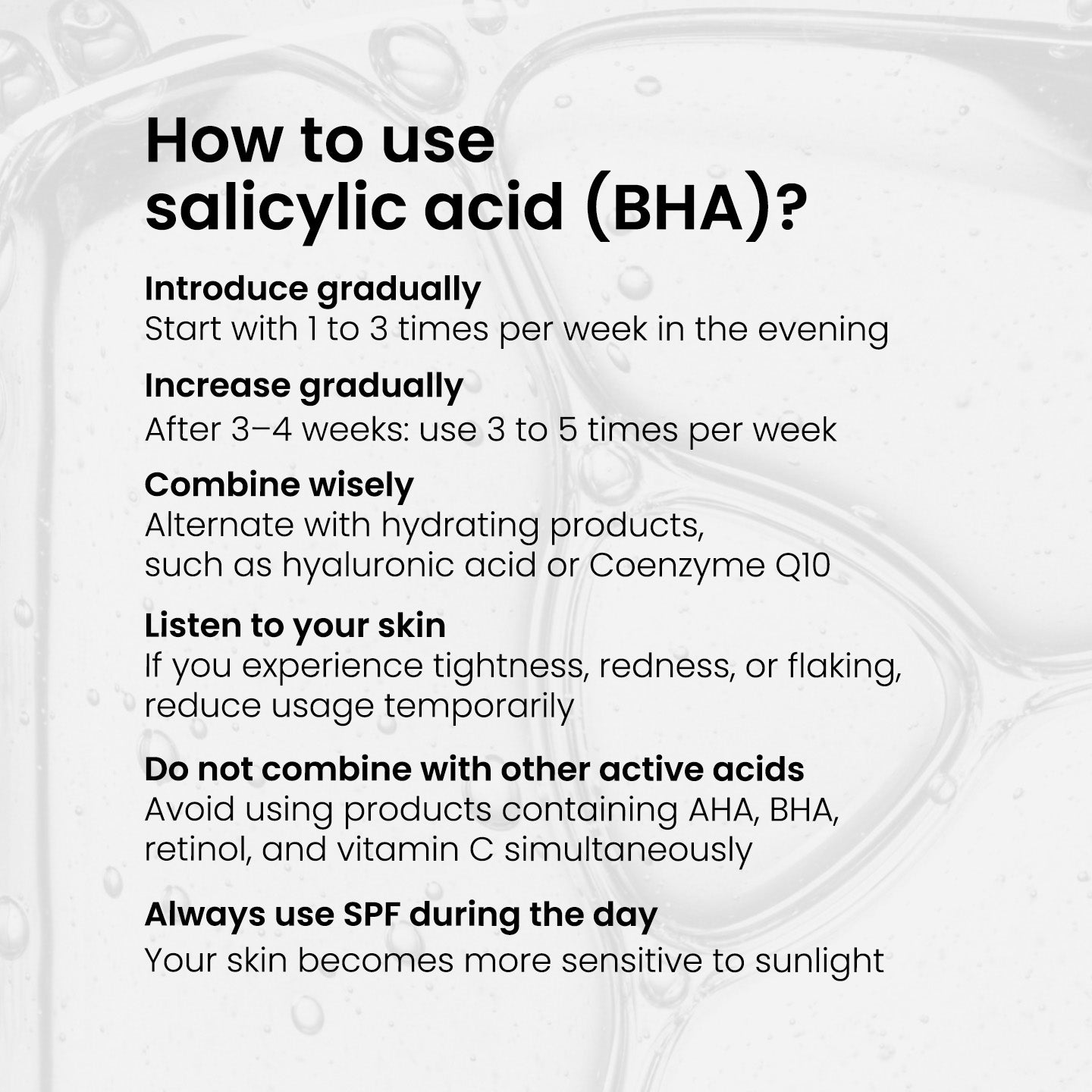 Set BHA: Limpiador + Suero