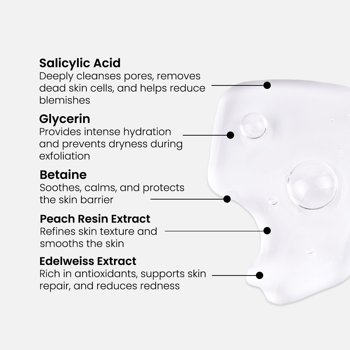 Spray corporal exfoliante con 2% BHA