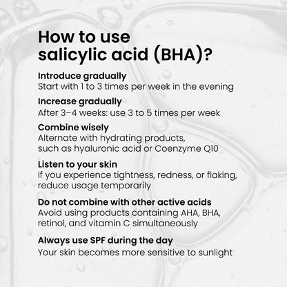 Limpiador exfoliante con 2% de BHA