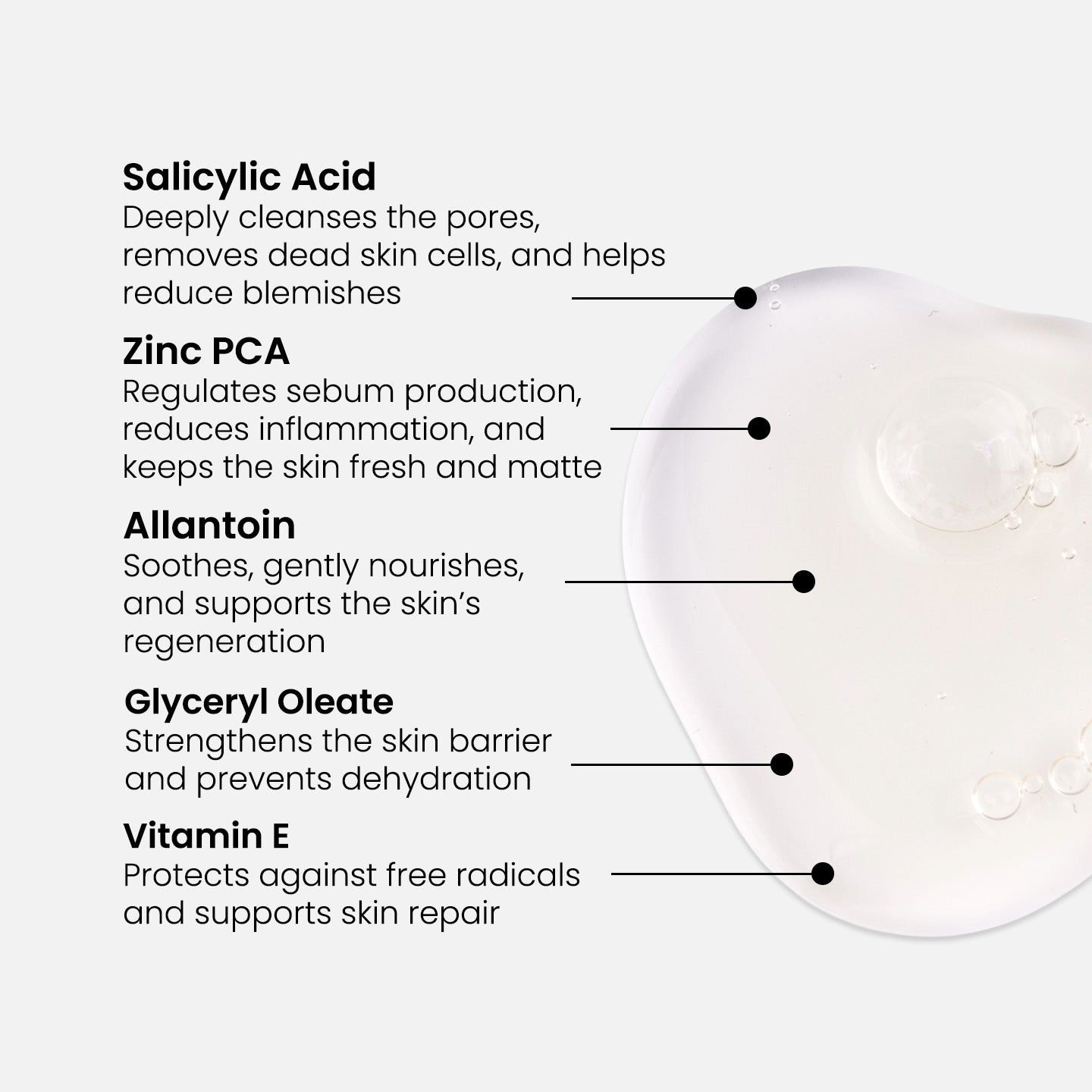 Limpiador exfoliante con 2% de BHA