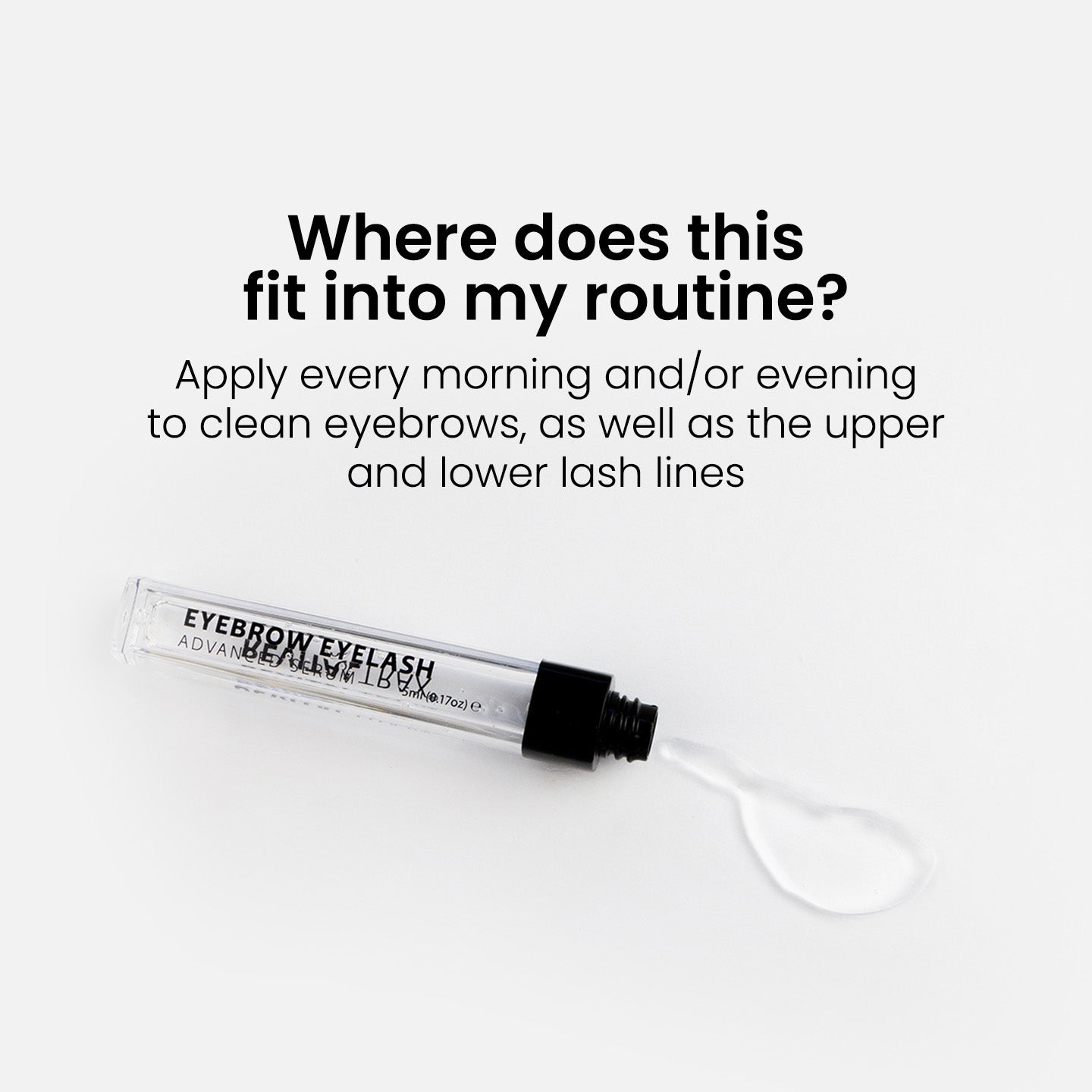 Suero Avanzado Potenciador de Cejas y Pestañas