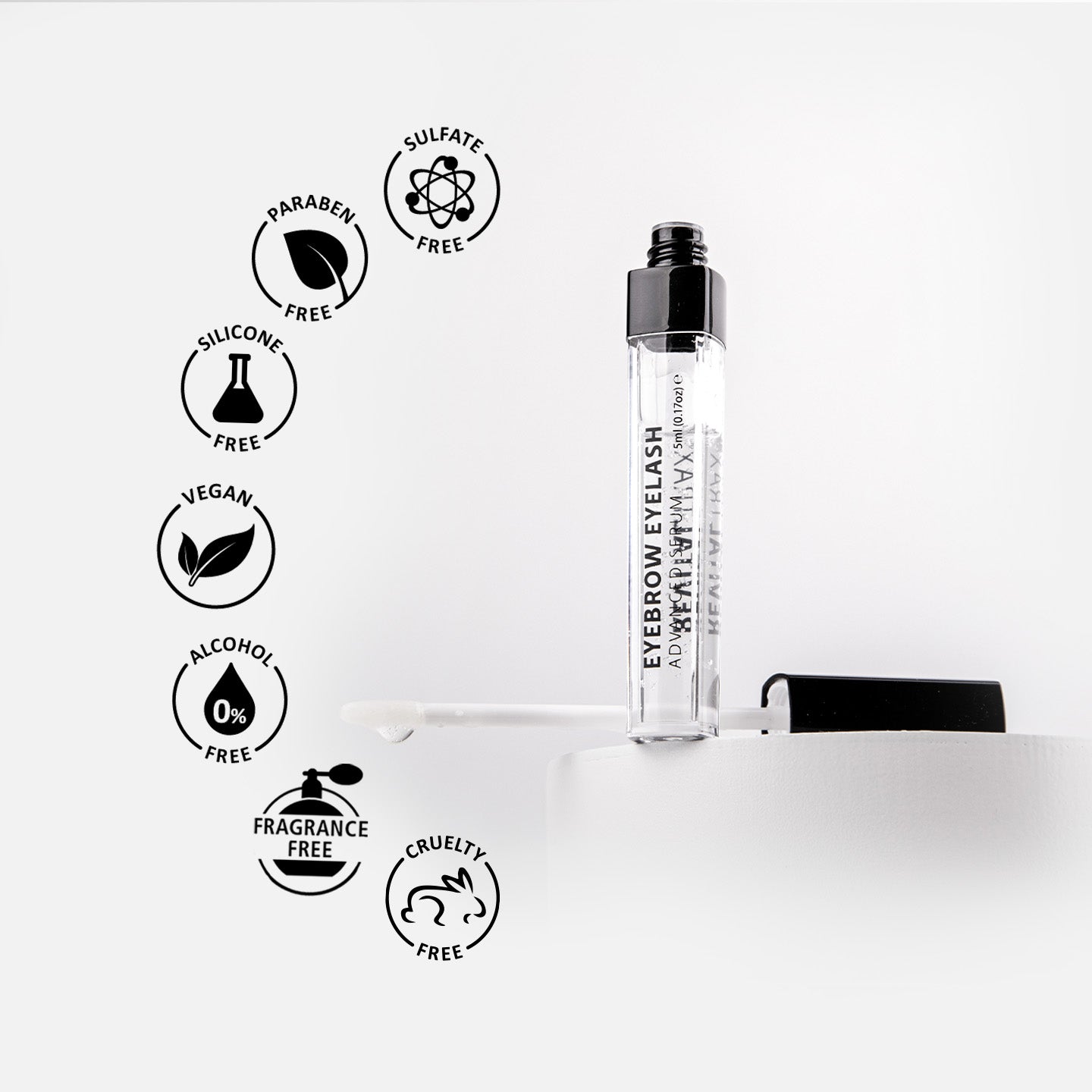 Suero Avanzado Potenciador de Cejas y Pestañas