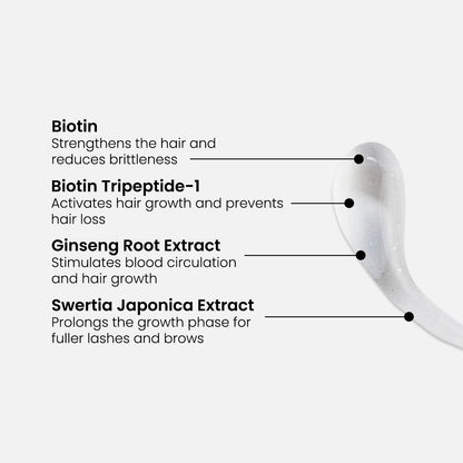 Suero Avanzado Potenciador de Cejas y Pestañas