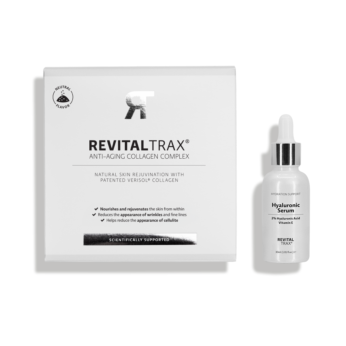 Complejo de Colágeno de Belleza Anti-Envejecimiento + Suero de Ácido Hialurónico