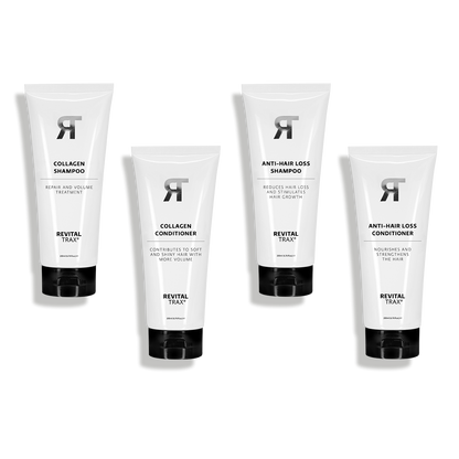 Cuidado capilar con colágeno + anticaída del cabello