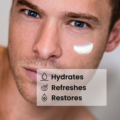 Crema facial diaria para hombres