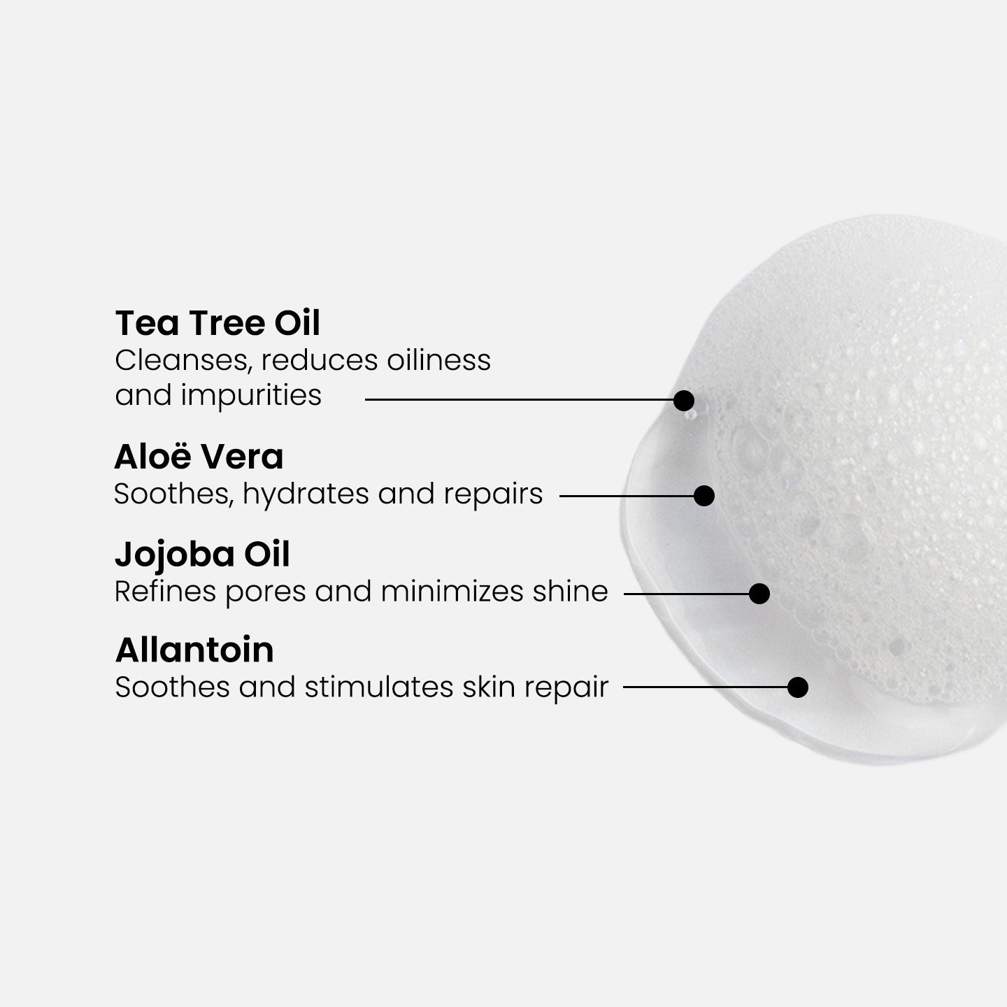 Lavado facial diario para hombres