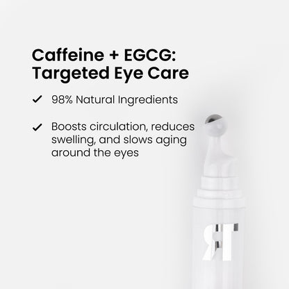 Suero para levantamiento de ojos - 5% cafeína + EGCG