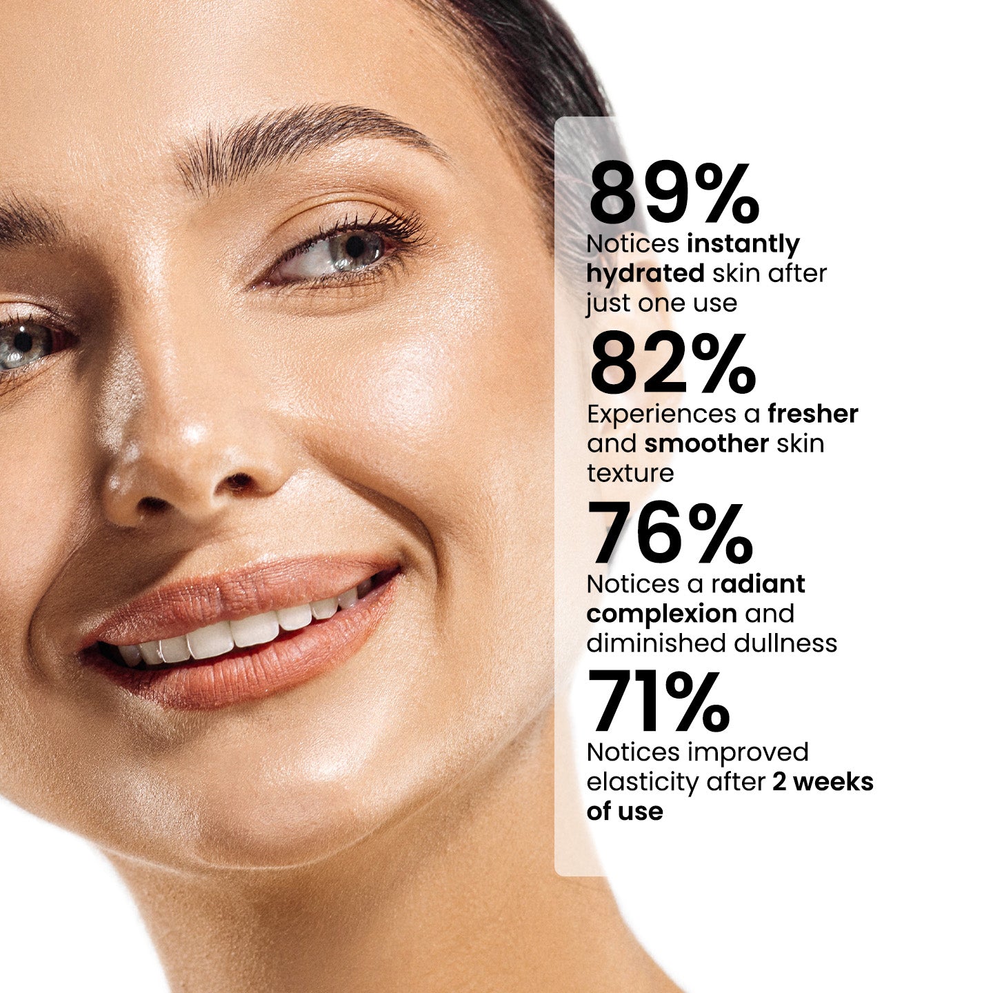 Mascarillas de hoja de ácido hialurónico