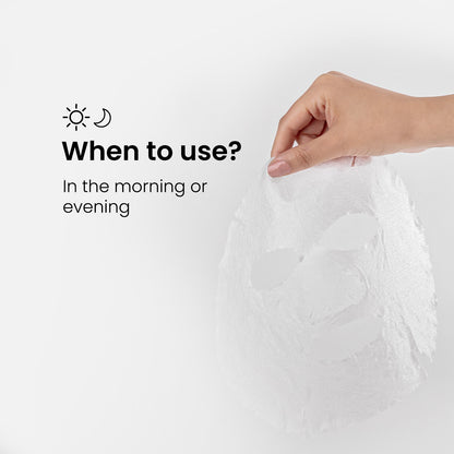 Mascarillas de hoja de ácido hialurónico