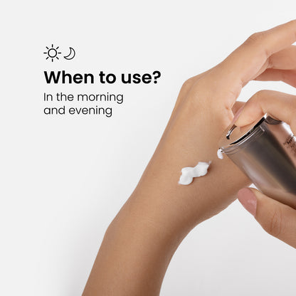 Crema reafirmante de péptidos para cuello y escote