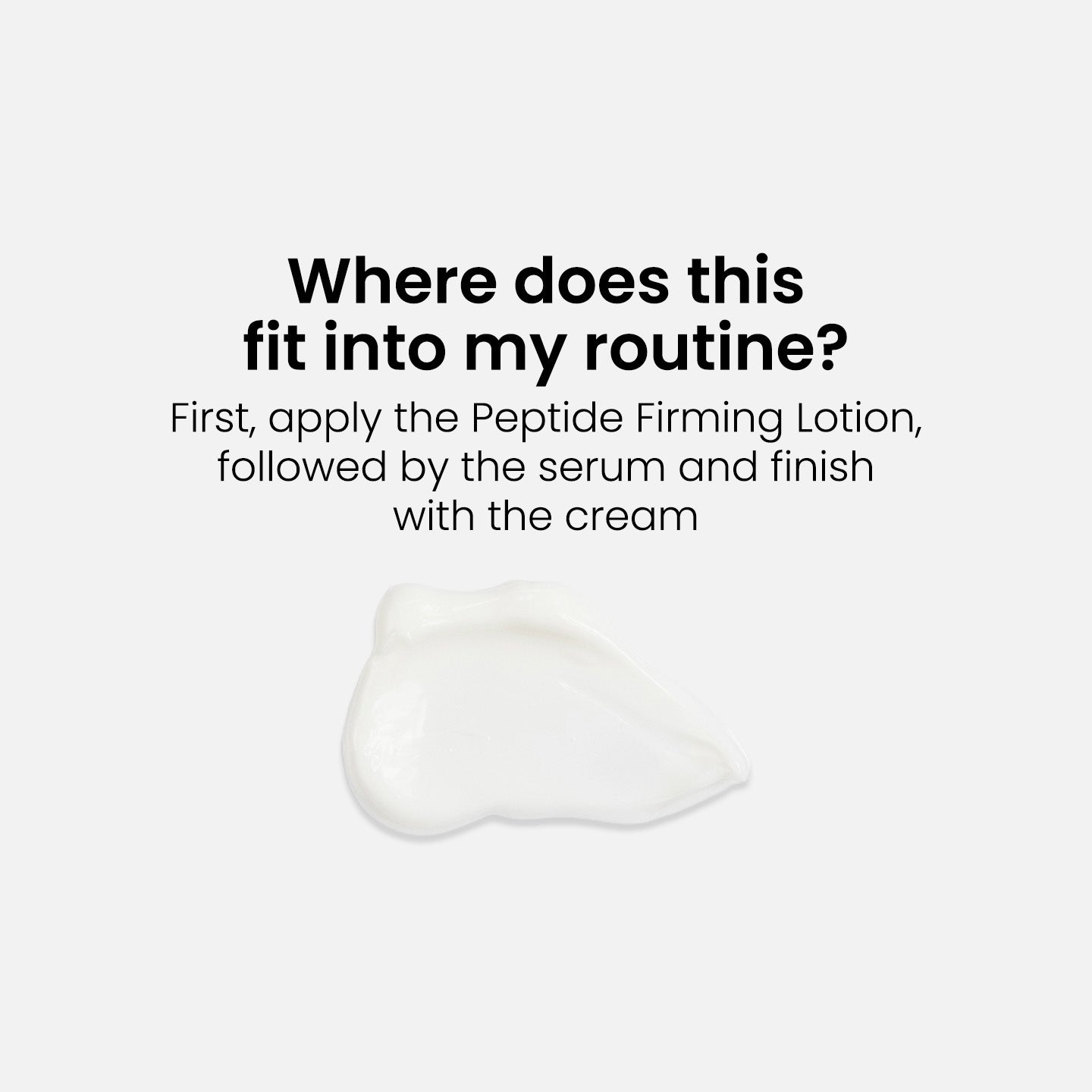 Loción reafirmante para cuello y escote con péptidos