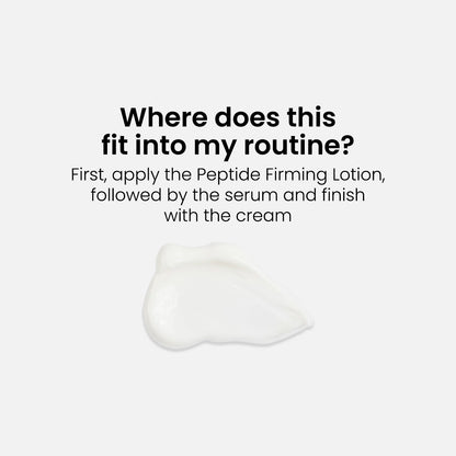 Loción reafirmante para cuello y escote con péptidos