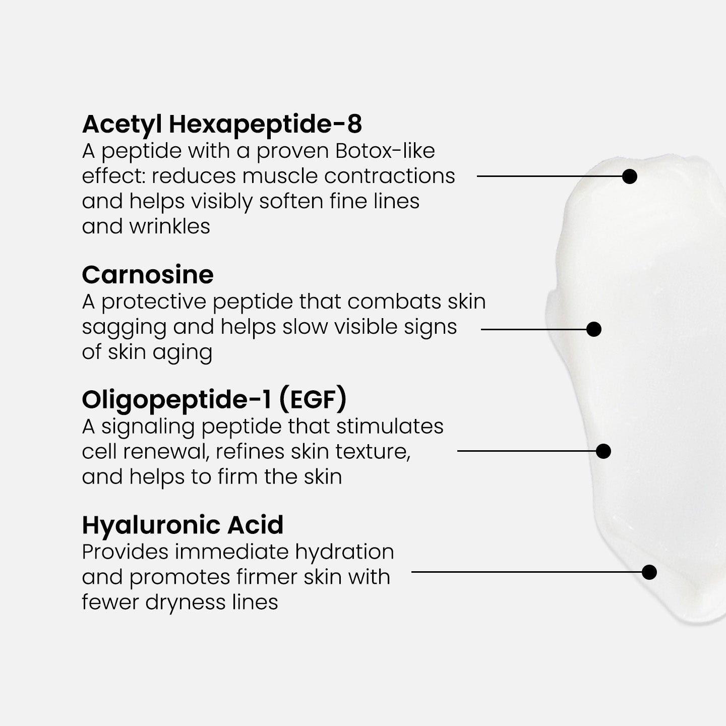 Loción reafirmante para cuello y escote con péptidos