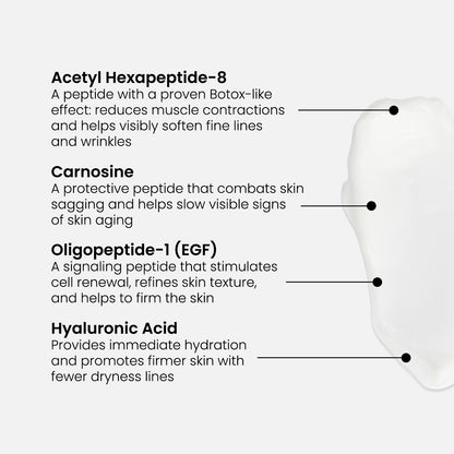 Loción reafirmante para cuello y escote con péptidos