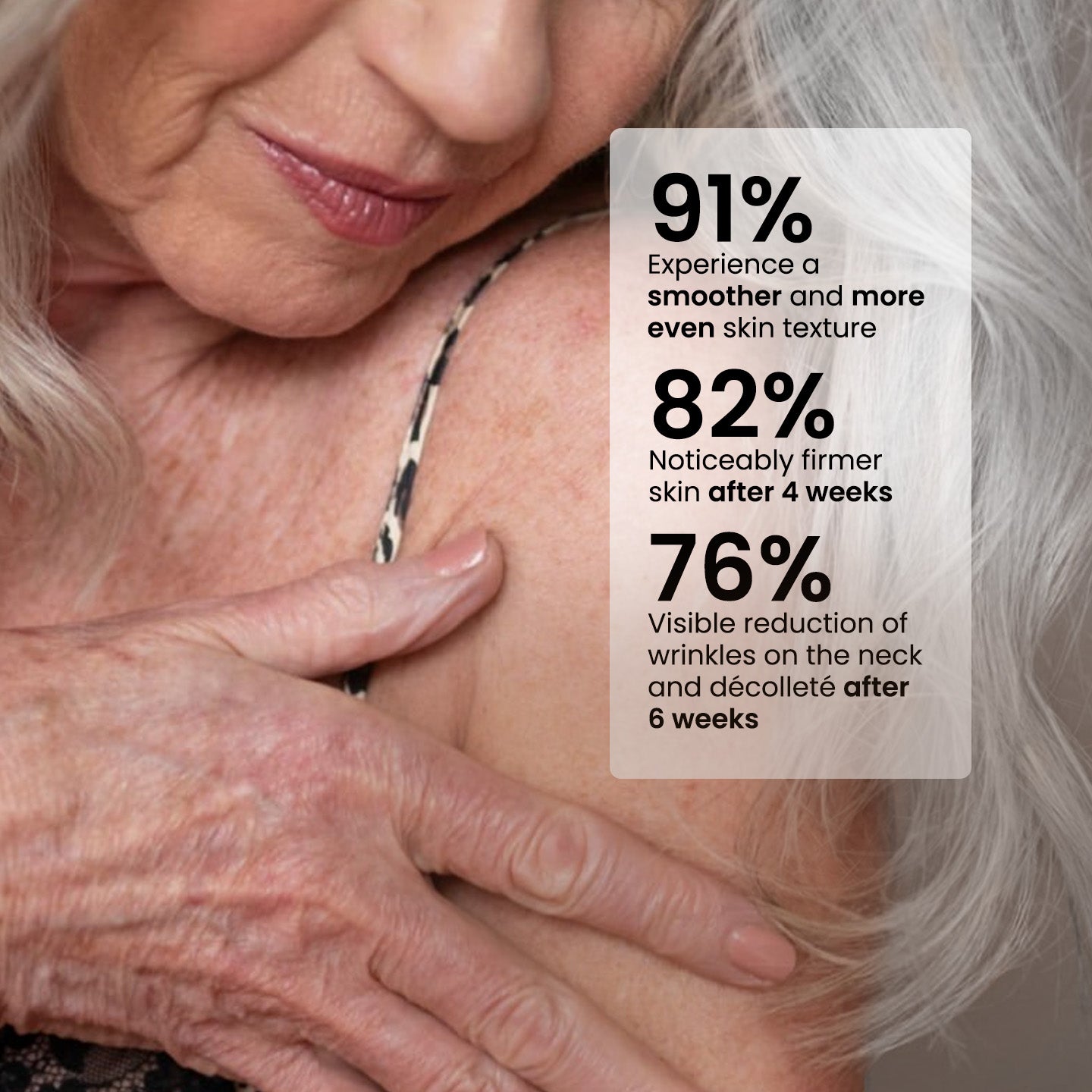 Sérum reafirmante de péptidos para cuello y escote