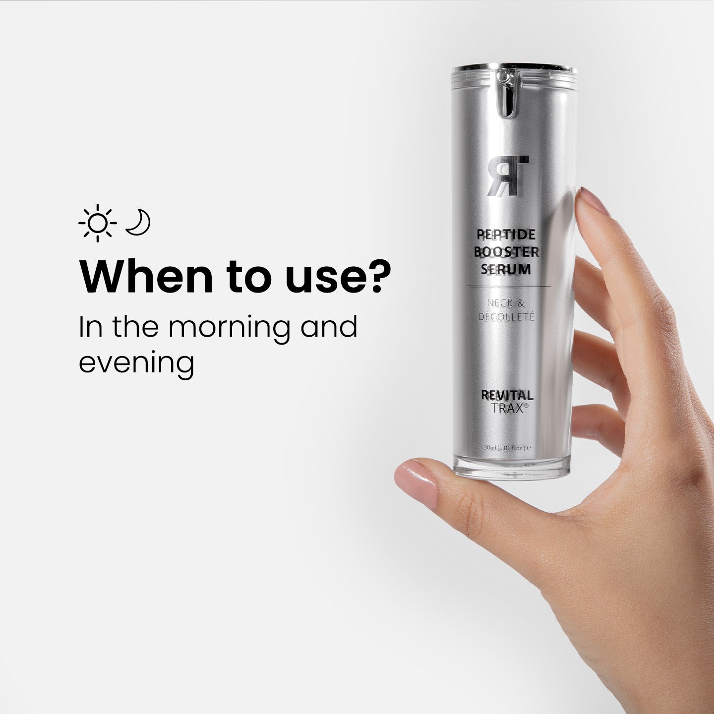 Sérum reafirmante de péptidos para cuello y escote