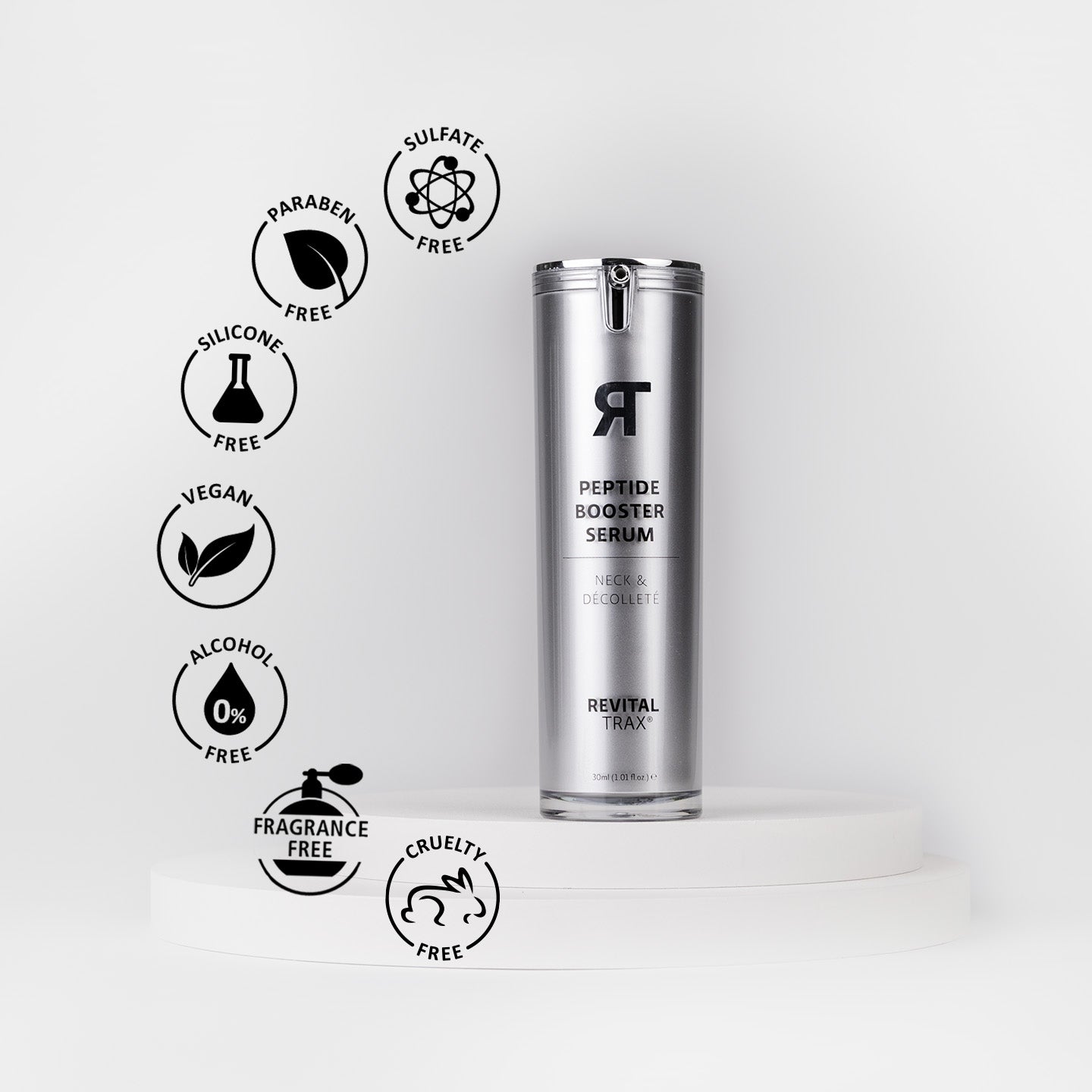 Sérum reafirmante de péptidos para cuello y escote