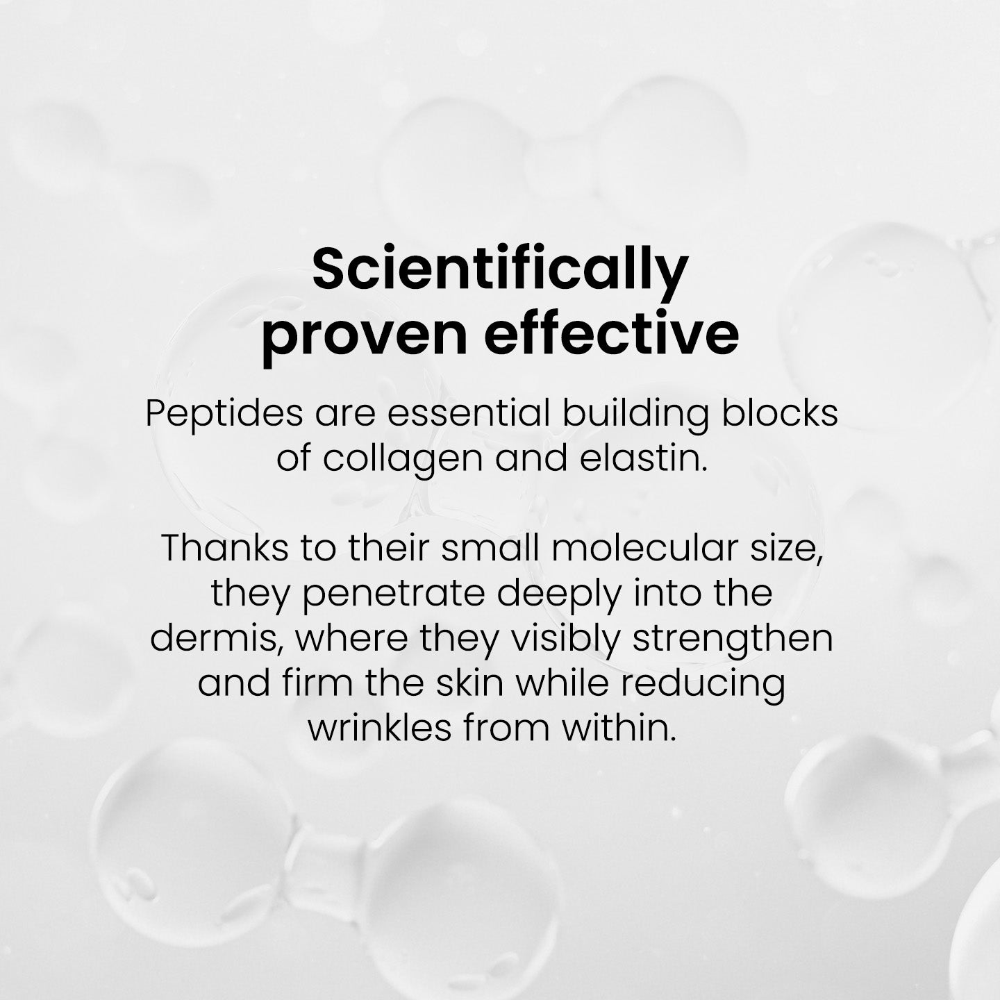 Sérum reafirmante de péptidos para cuello y escote