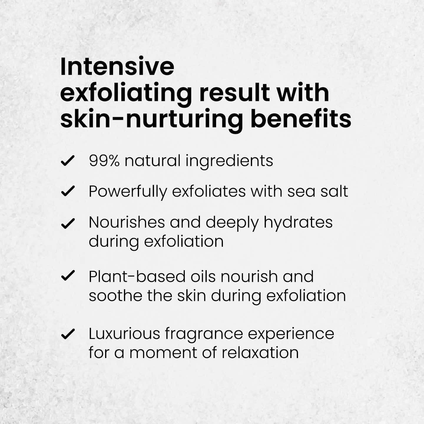 Exfoliante corporal de sal marina Pure Renew