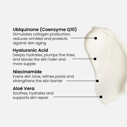 Crema de día anti-envejecimiento SPF Q10