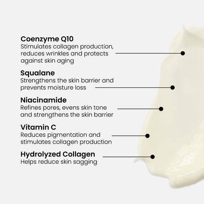 Crema de Noche Anti-Edad Q10