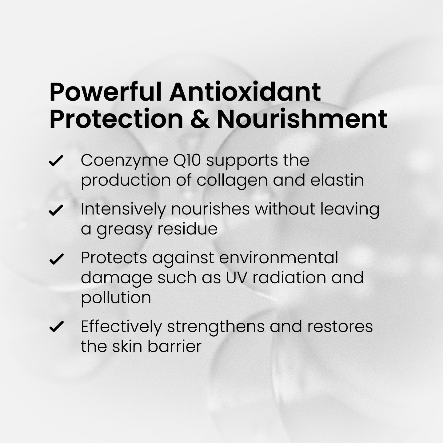 Aceite facial Ultimate Glow con 2% de Q10