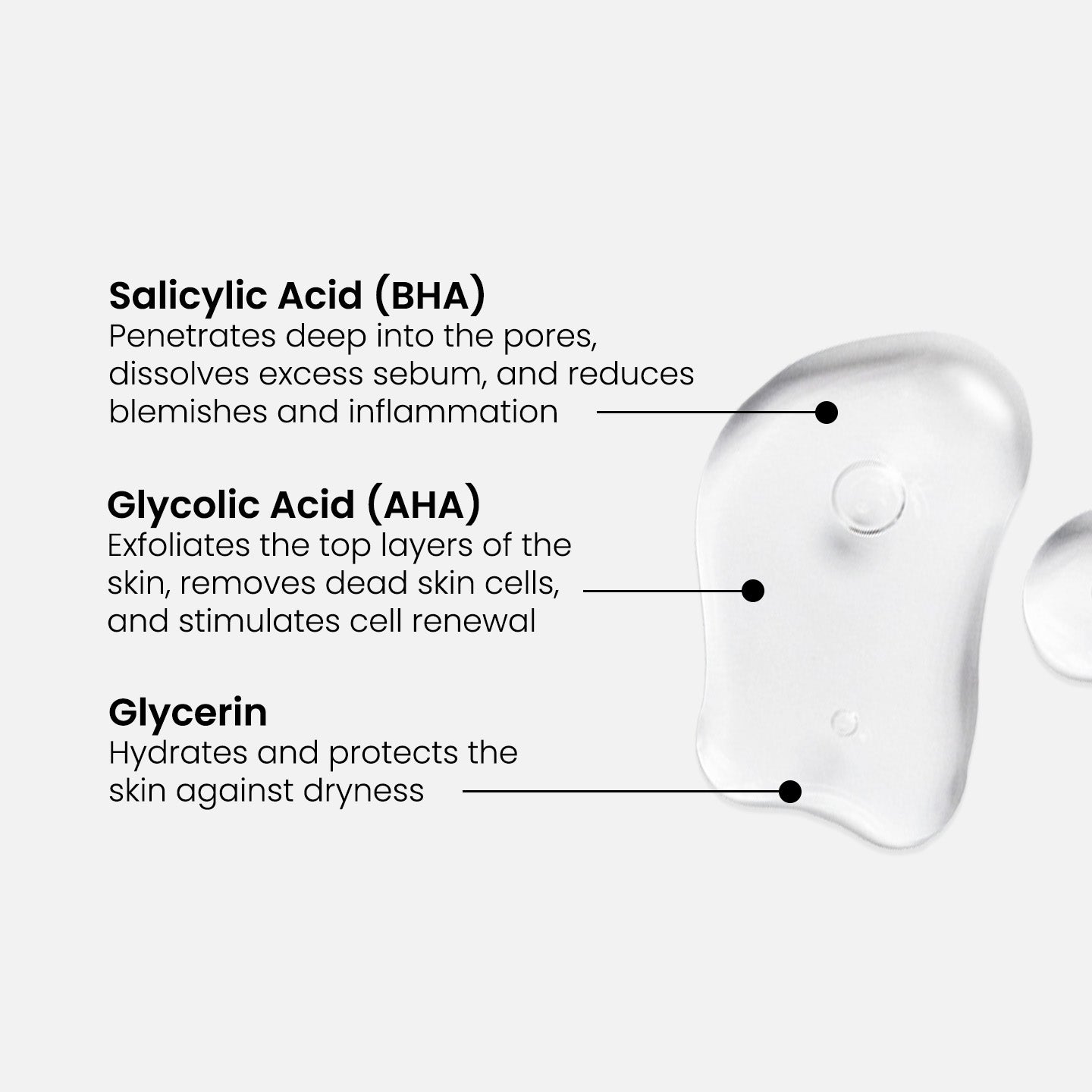 Suero de ácido salicílico 2% BHA