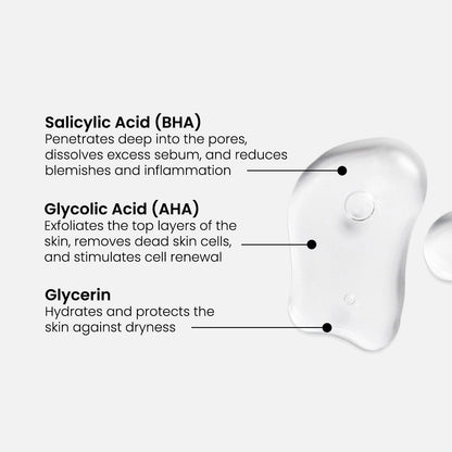 Suero de ácido salicílico 2% BHA